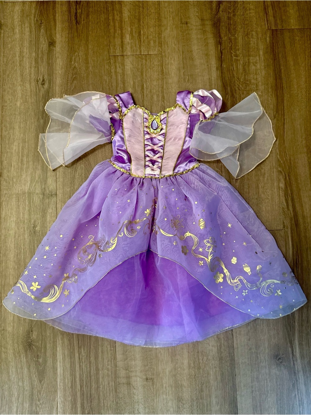 Disney Rapunzel Princess Dress – Size 3 – Like New